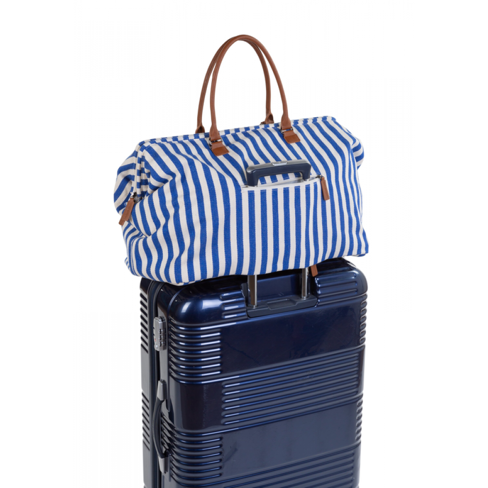 Сумка Childhome Mommy bag stripes electric blue, арт. CWMBBSTBL - Зображення 3