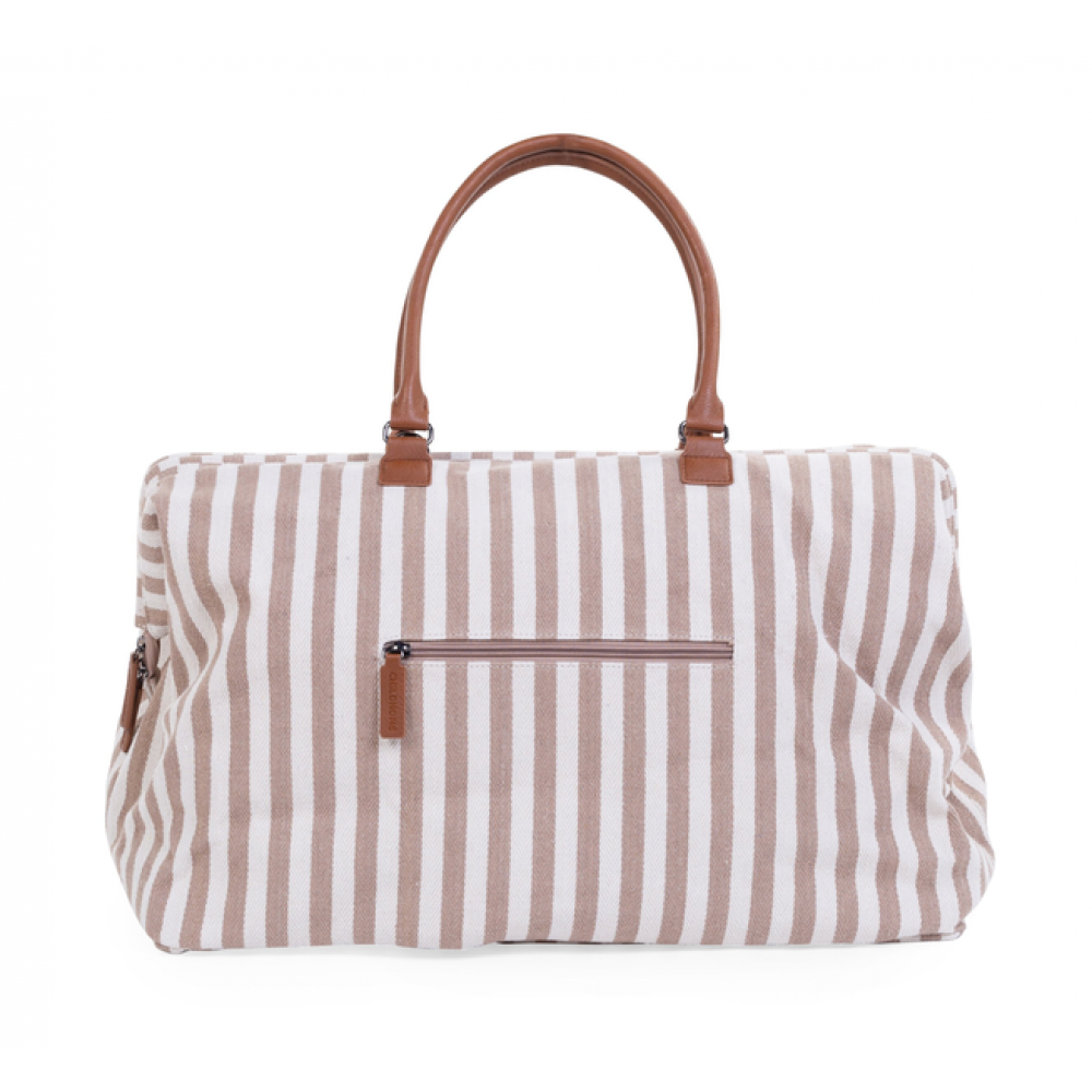 Сумка Childhome Mommy bag stripes nude/terracotta, арт. CWMBBSTNR - Зображення 10
