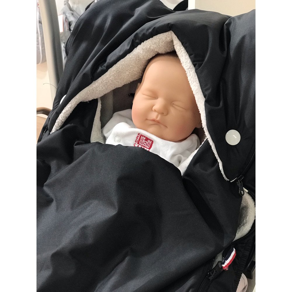 Зимний конверт для автокресла Red Castle - черный, арт. 0841019 - Зображення 9