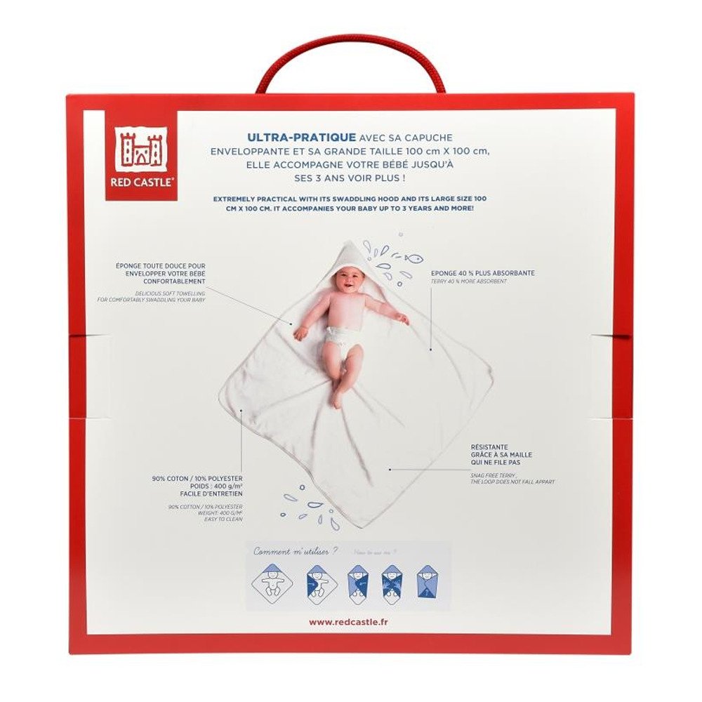 Полотенце с капюшоном Red Сastle - Gris, арт. 0304177 - Зображення 5