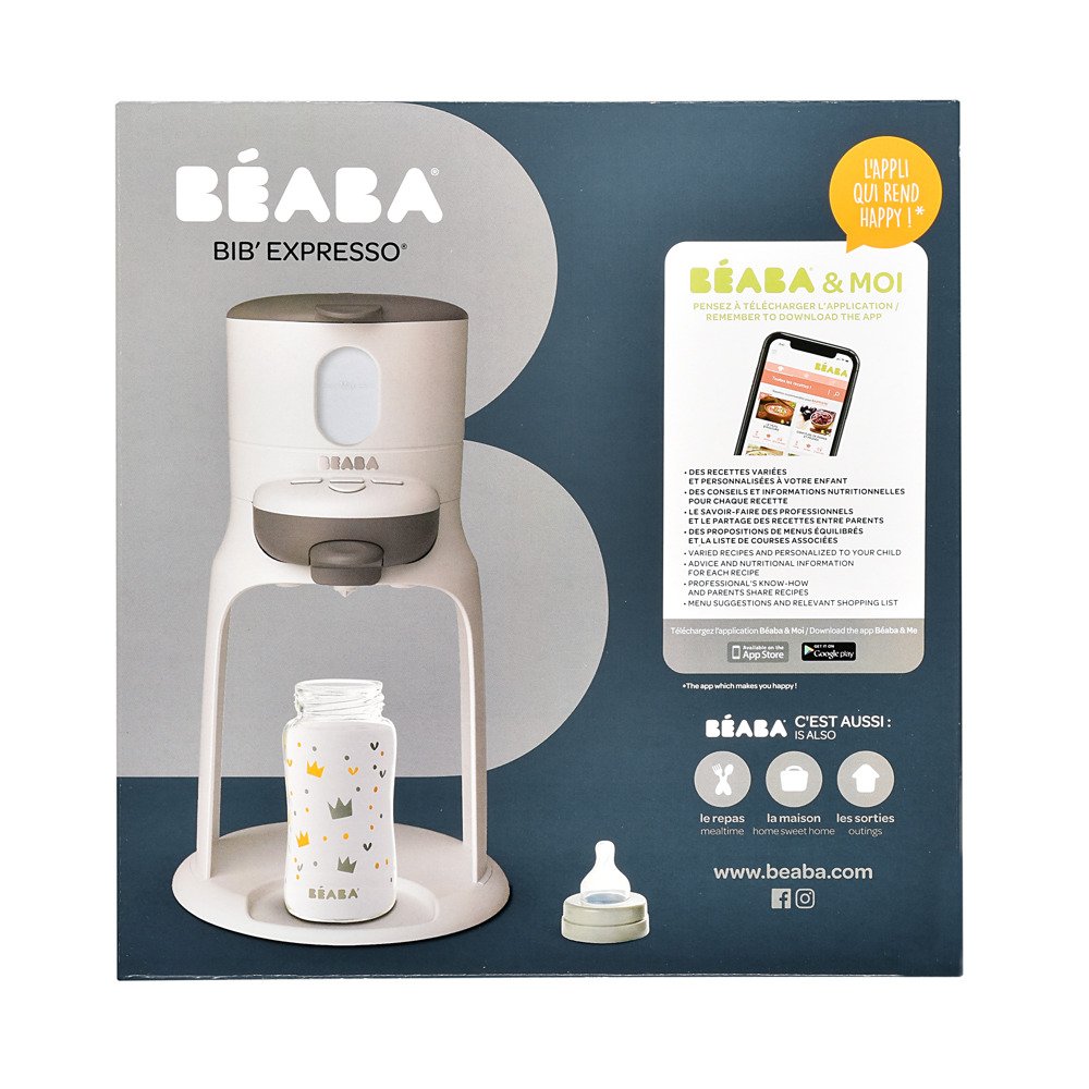 Підігрівач води для дитячих пляшечок та харчування Beaba Bib'expresso білий, арт. 912692 - Зображення 6
