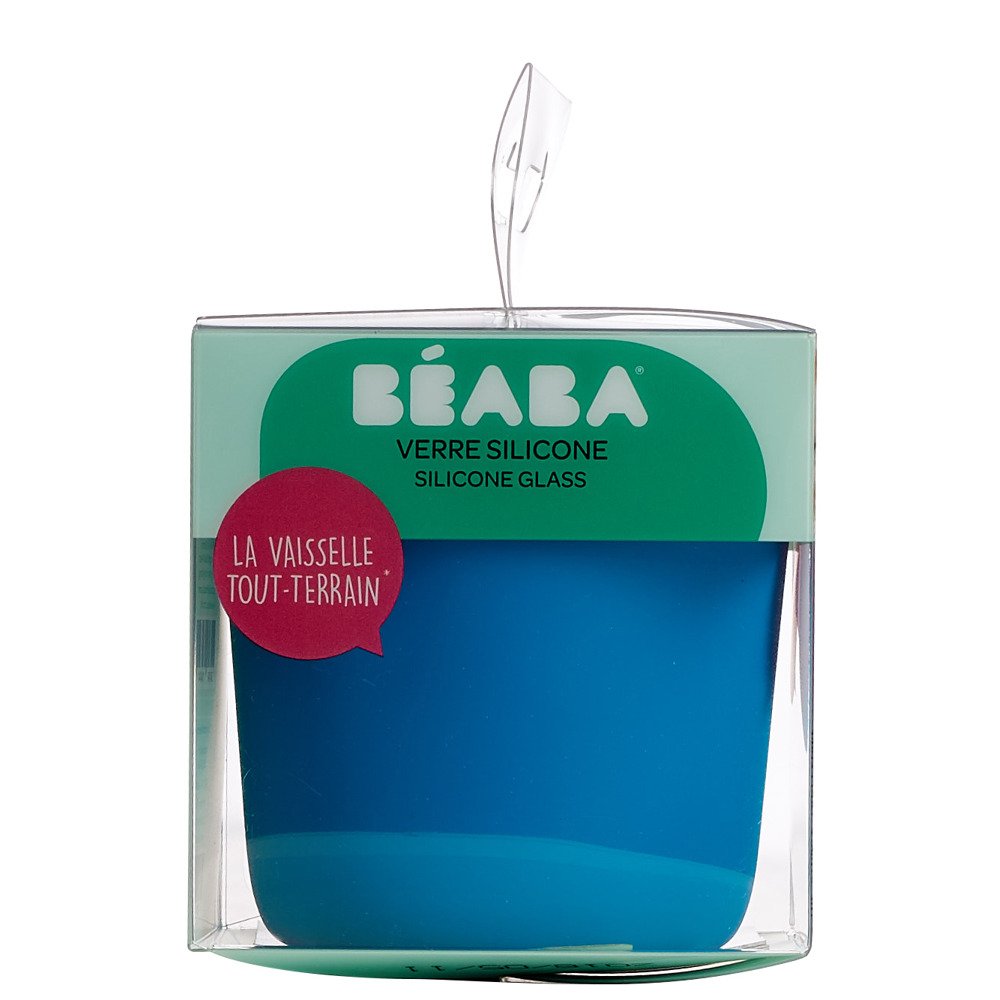 Стакан Beaba силіконовий 180 мл синій, арт. 913434 - Зображення 5