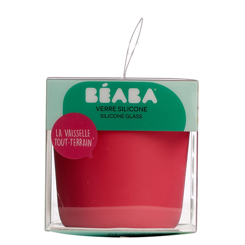 Стакан Beaba силіконовий 180 мл рожевий, арт. 913435 - Зображення 5