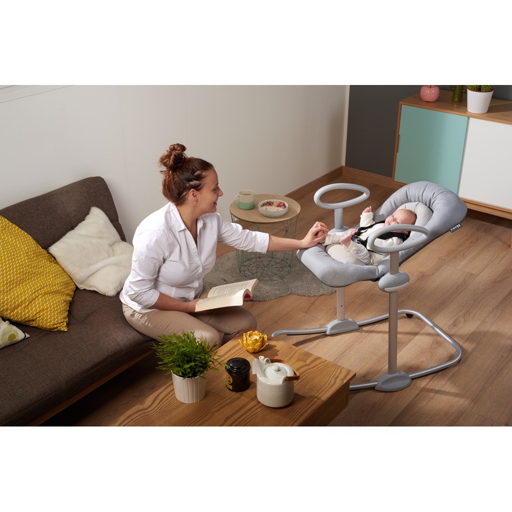 Шезлонг Up & Down Beaba Heather Grey , арт. 915020 - Зображення 5