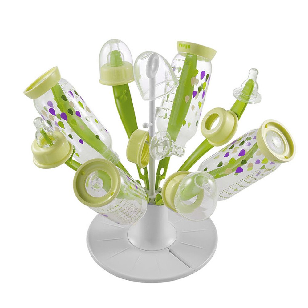 Сушка для бутылок Beaba Цветочек neon, арт. 911617 - Зображення 2