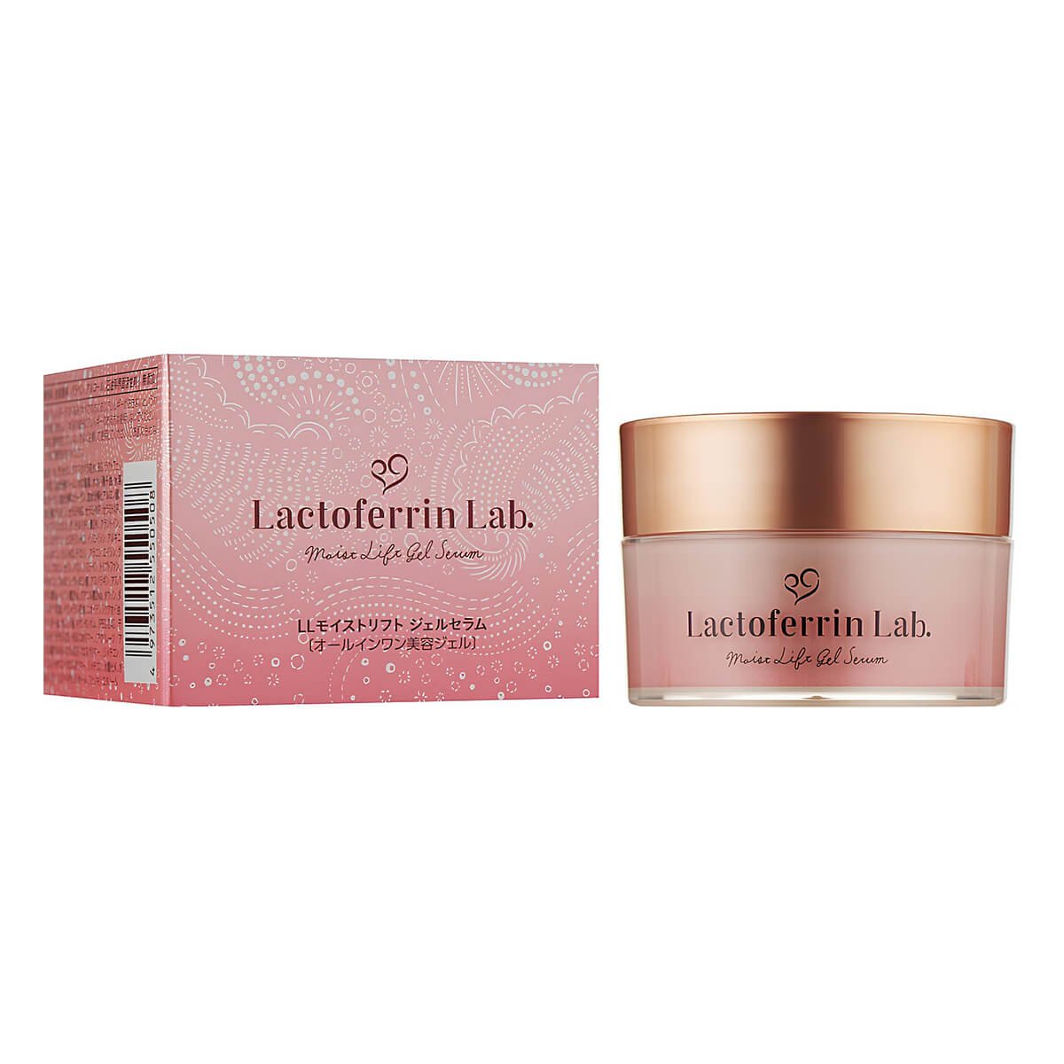 Lactoferrin, зволожуючий гель для обличчя, 50 гр - Зображення 2