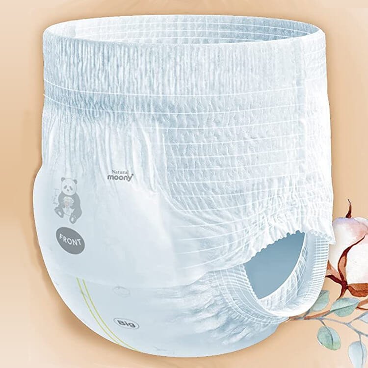 Підгузки Moony Natural NB, 0-5 кг, 62 шт. - Зображення 3