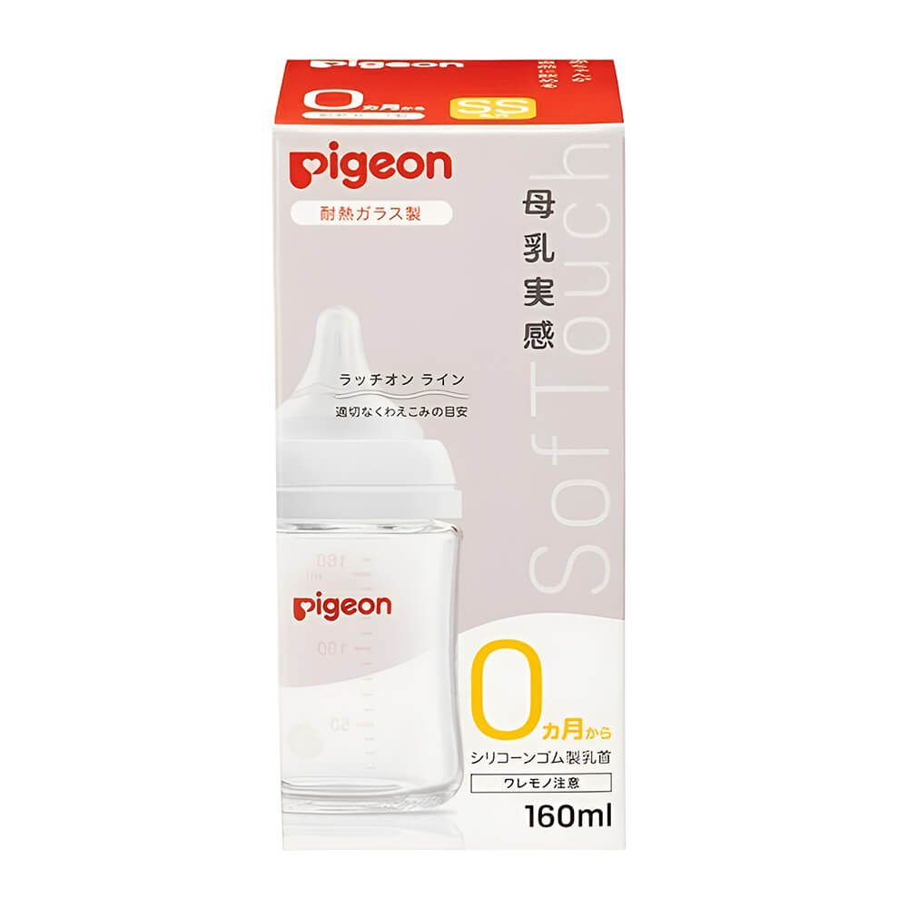 Пляшечка з соскою для годування, Pigeon, 160 мл - Зображення 3