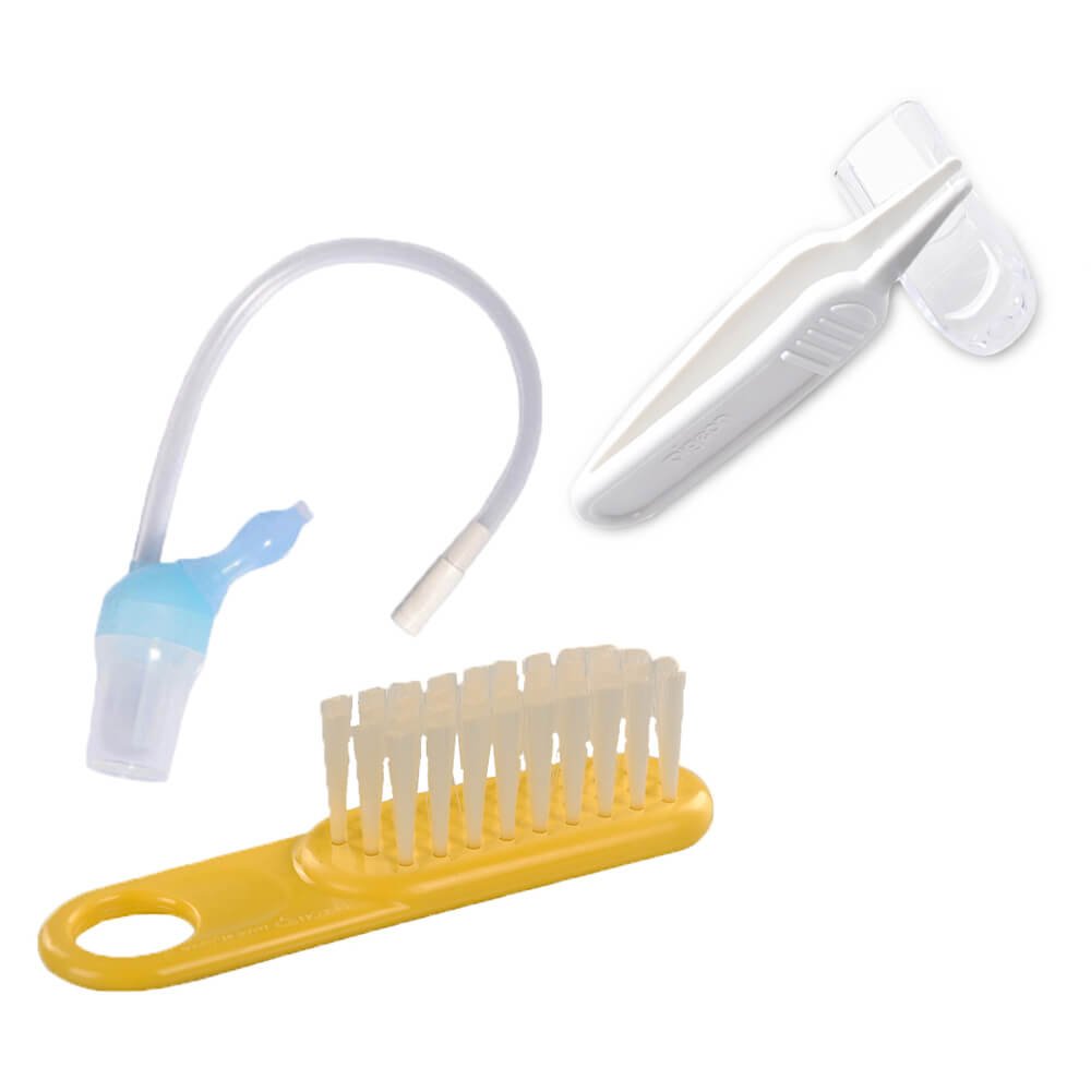 Дитячий набір для догляду за нігтями, носом та волоссям Pigeon, 0+ - Зображення 3