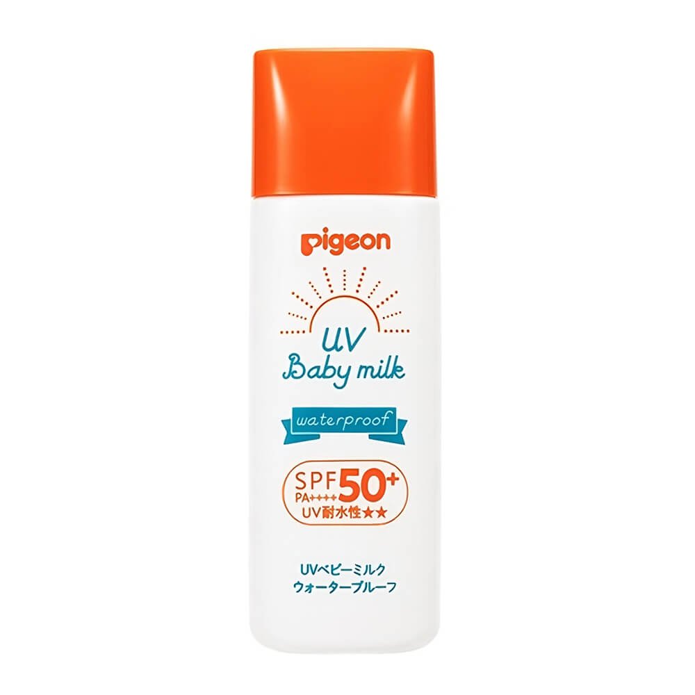 Водостойкое солнцезащитное молочко с рождения Pigeon, SPF50PA+++, 50 гр - Зображення 2