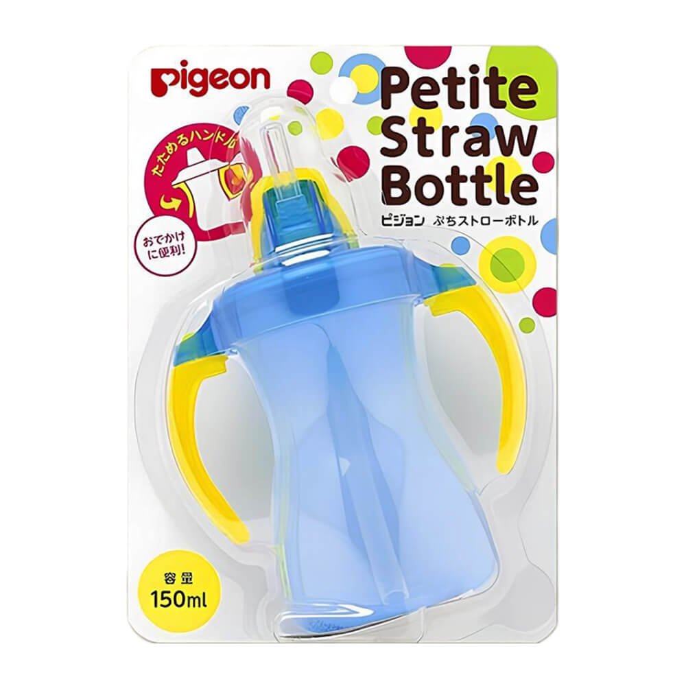 Поїльник блакитний з трубочкою, Pigeon, 150 мл - Зображення 3