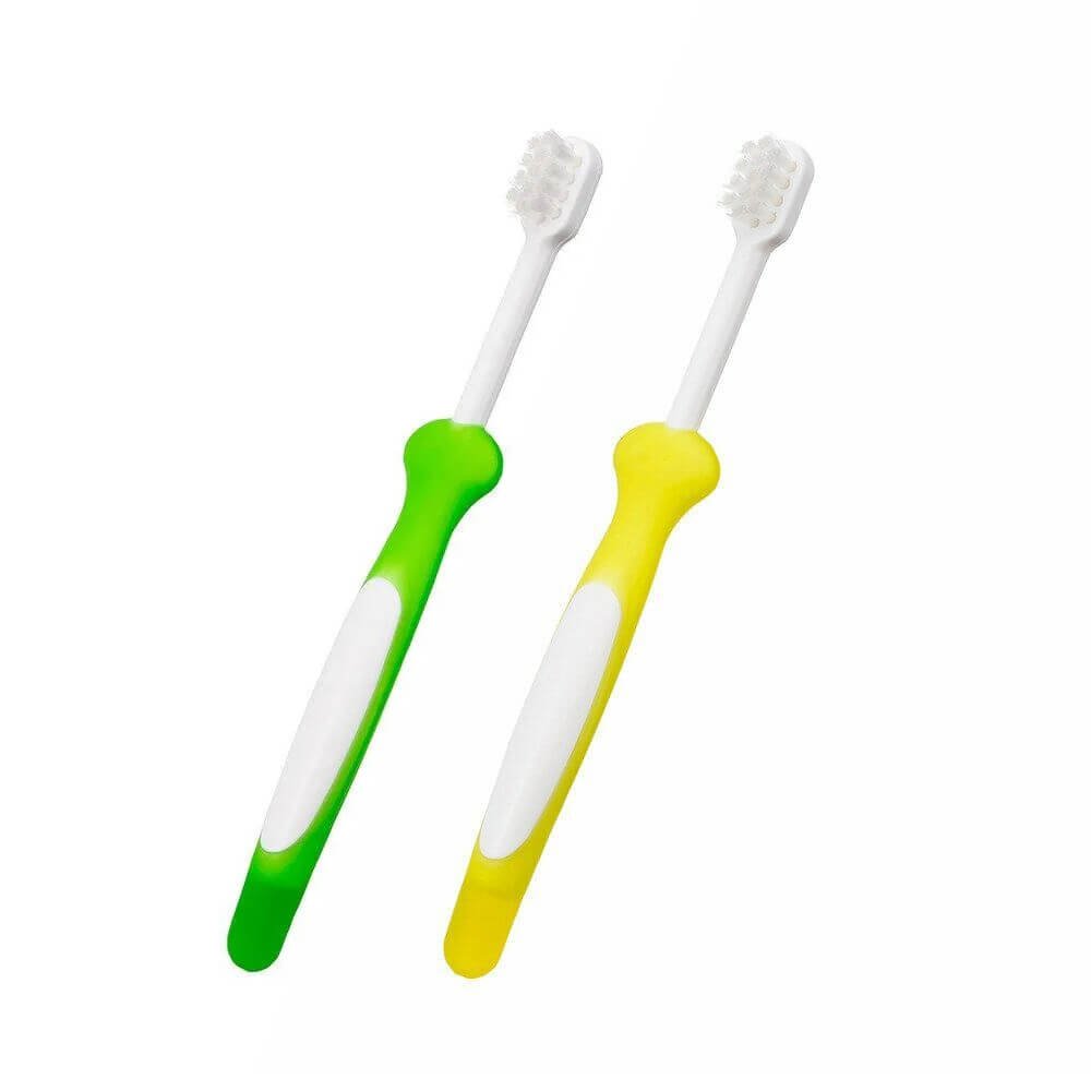 Дитяча зубна щітка Pigeon, 1-3 роки, набір 2 шт. - Зображення 2