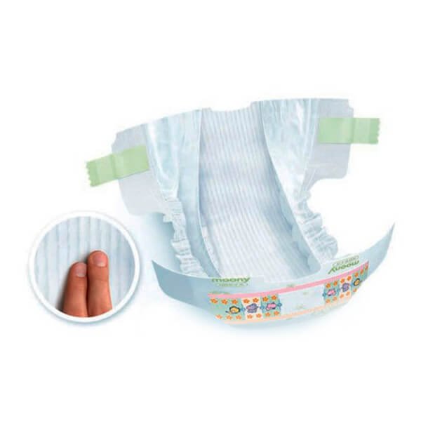 Подгузники Moony M, 6-11 кг, 56 шт. 4 упаковки - Зображення 3